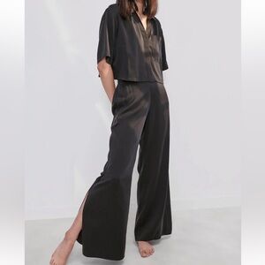 Lunya Washable Silk High Rise Pant Set
